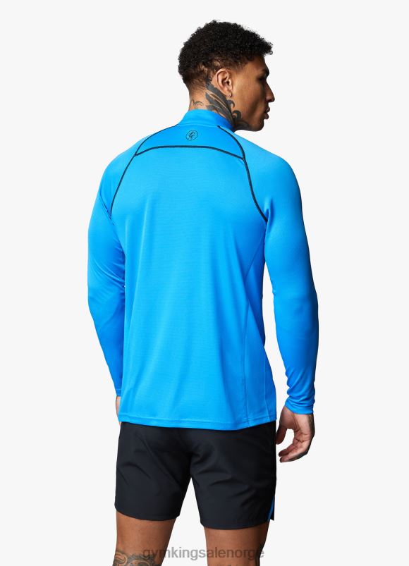 Gym King motivere stripetrakten menn P2NZL187 fransk blå klær