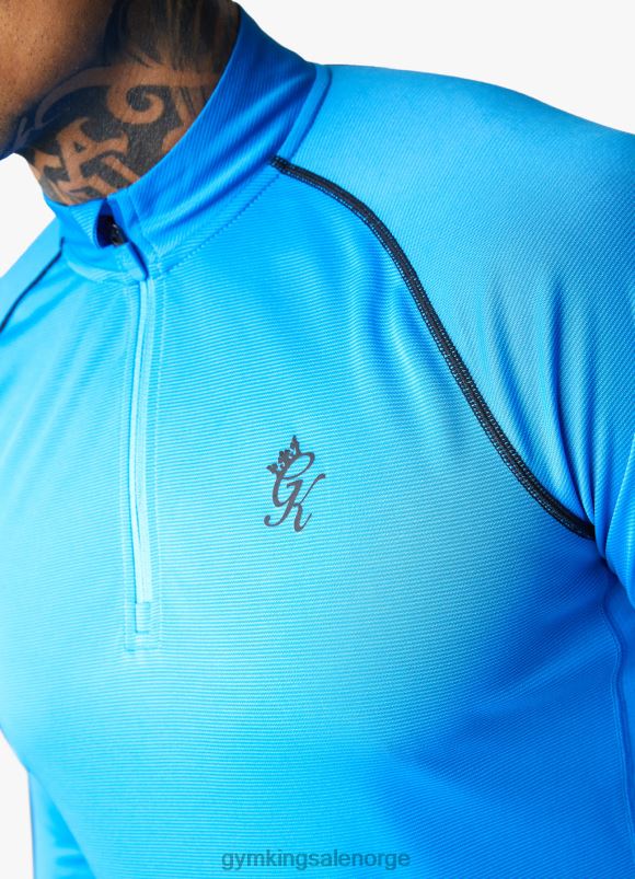 Gym King motivere stripetrakten menn P2NZL187 fransk blå klær