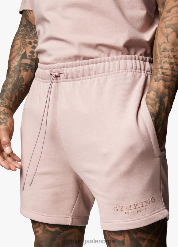 Gym King anslått legacy short menn P2NZL111 mørk rosa klær