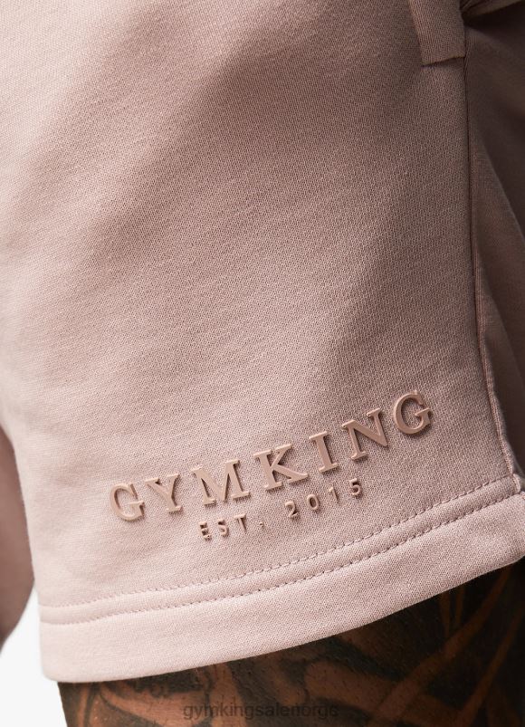Gym King anslått legacy short menn P2NZL111 mørk rosa klær