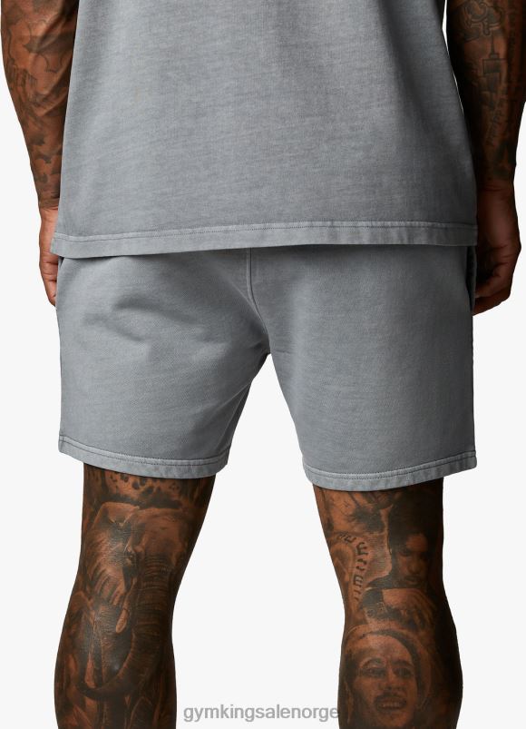 Gym King anslått legacy short menn P2NZL91 vasket grå klær