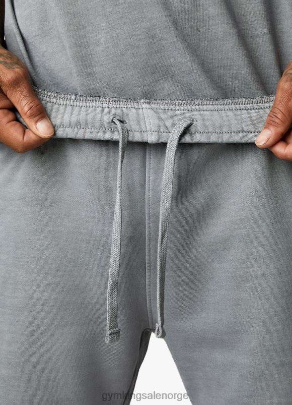 Gym King anslått legacy short menn P2NZL91 vasket grå klær