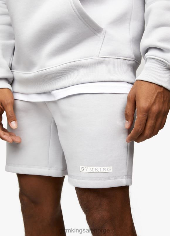 Gym King bokslogo kort menn P2NZL97 lysegrå klær