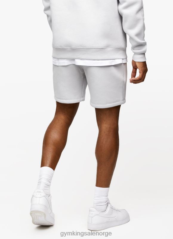 Gym King bokslogo kort menn P2NZL97 lysegrå klær