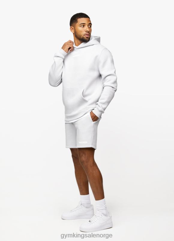 Gym King bokslogo kort menn P2NZL97 lysegrå klær