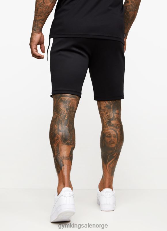 Gym King kjerne pluss poly kort menn P2NZL83 svart klær