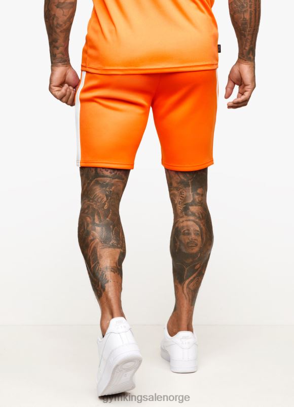 Gym King kjerne+ poly kort menn P2NZL152 satsuma appelsin klær