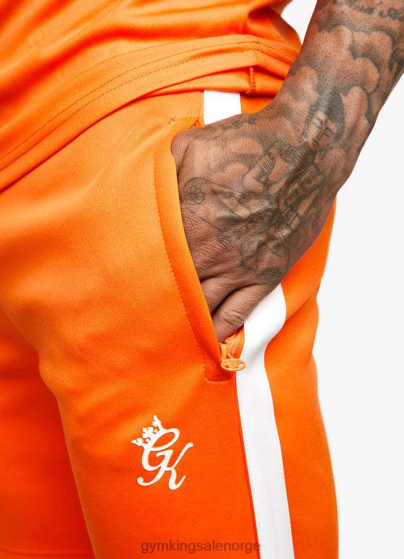 Gym King kjerne+ poly kort menn P2NZL152 satsuma appelsin klær