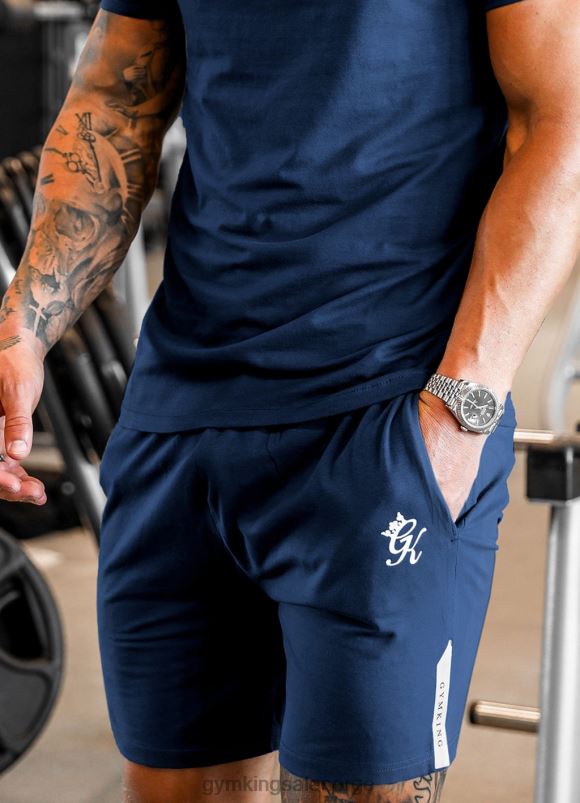 Gym King pro jersey short menn P2NZL82 måneskinnsblå klær