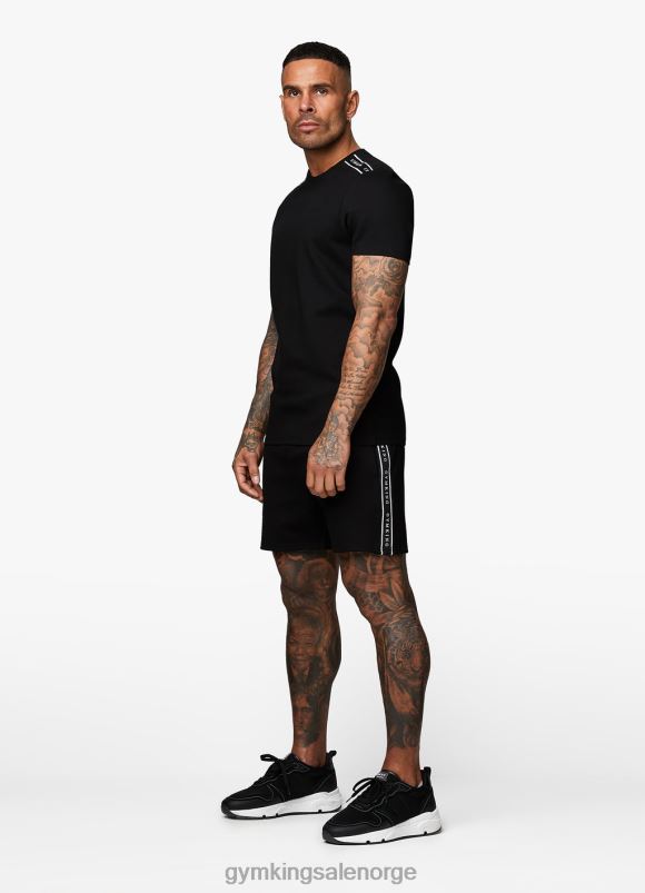 Gym King signatur tapet kort menn P2NZL125 svart klær