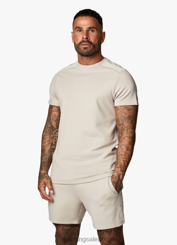 Gym King signatur tapet kort menn P2NZL130 sand klær