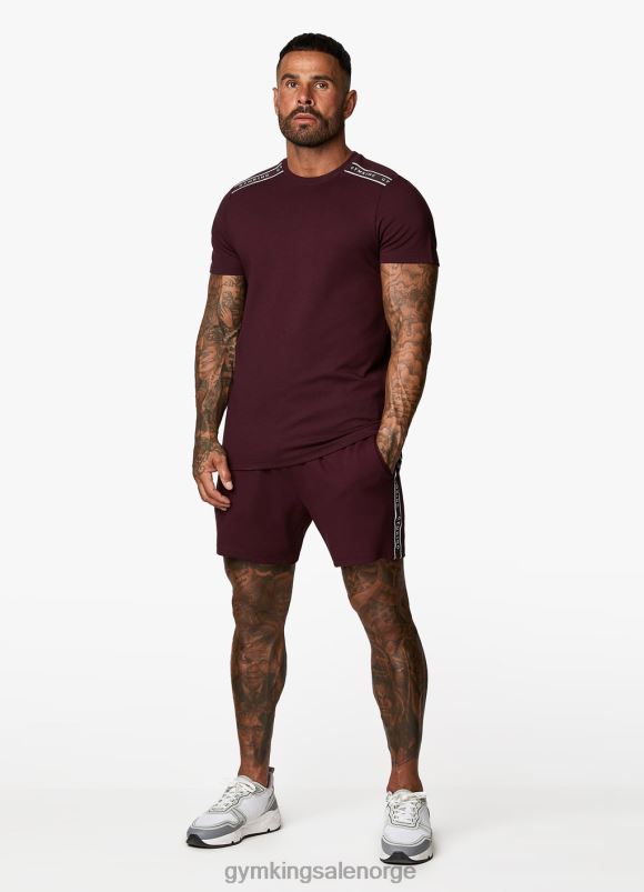 Gym King signatur tapet kort menn P2NZL132 Fig klær