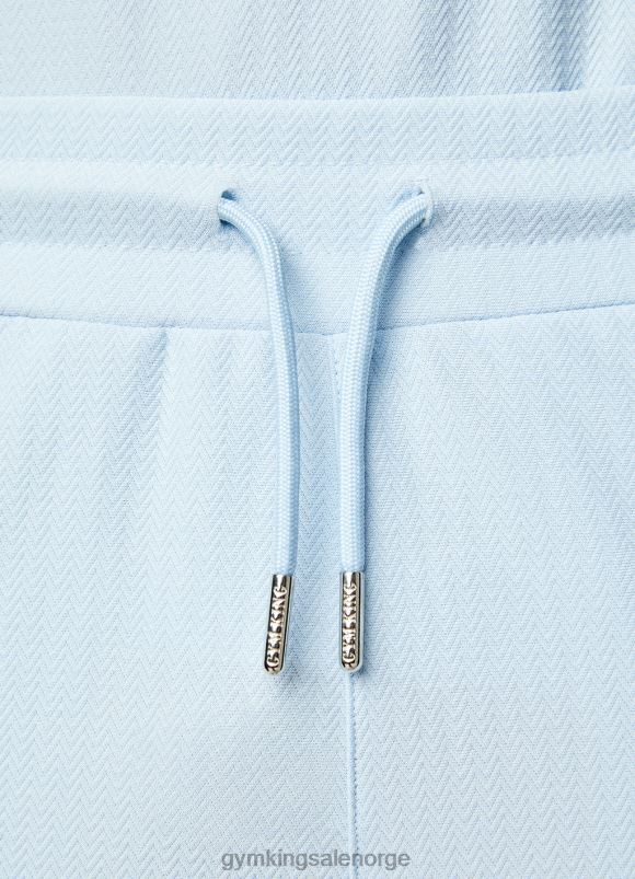 Gym King signaturbrodert kort menn P2NZL117 rolig blå klær