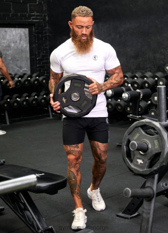 Gym King ingenting slår belief tee menn P2NZL12 hvit klær