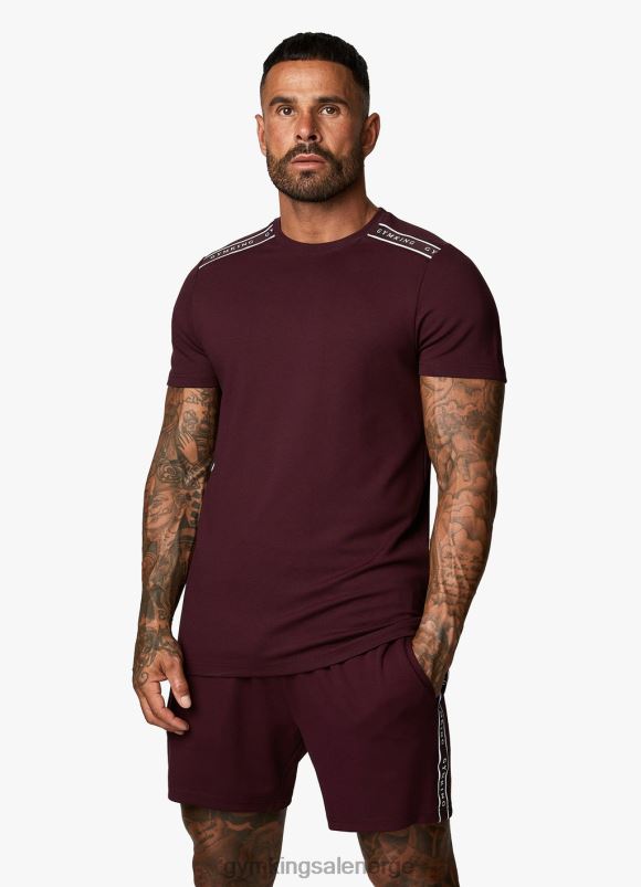 Gym King signaturteipet t-skjorte menn P2NZL56 Fig klær