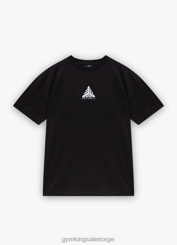 Gym King x aspinall etablert t-skjorte i begrenset opplag menn P2NZL42 svart klær