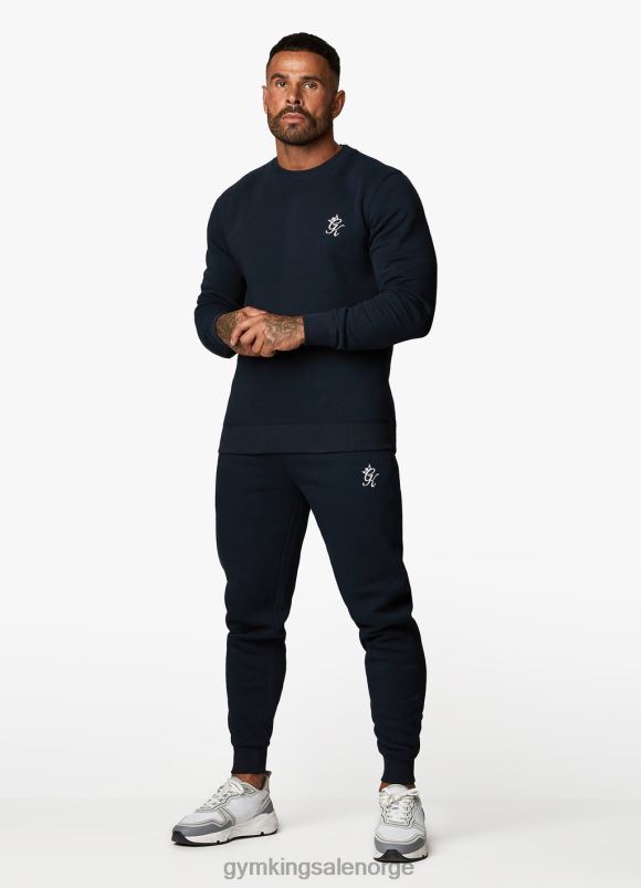 Gym King fundamental fleecejogger menn P2NZL275 marinen klær