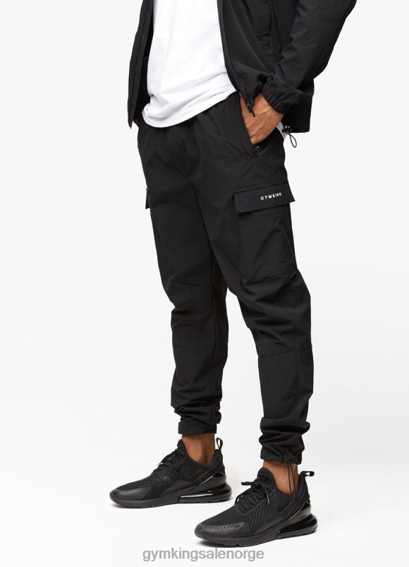 Gym King nyttevevd lastbukse menn P2NZL281 svart klær