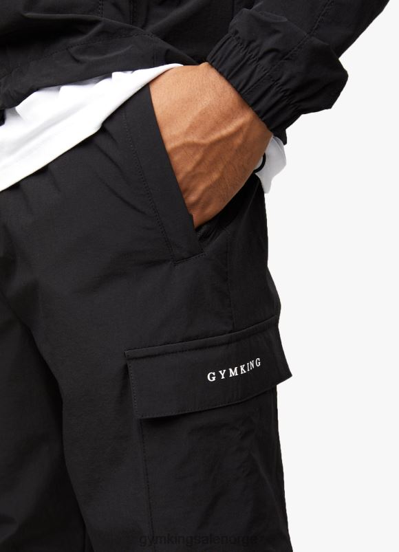 Gym King nyttevevd lastbukse menn P2NZL281 svart klær