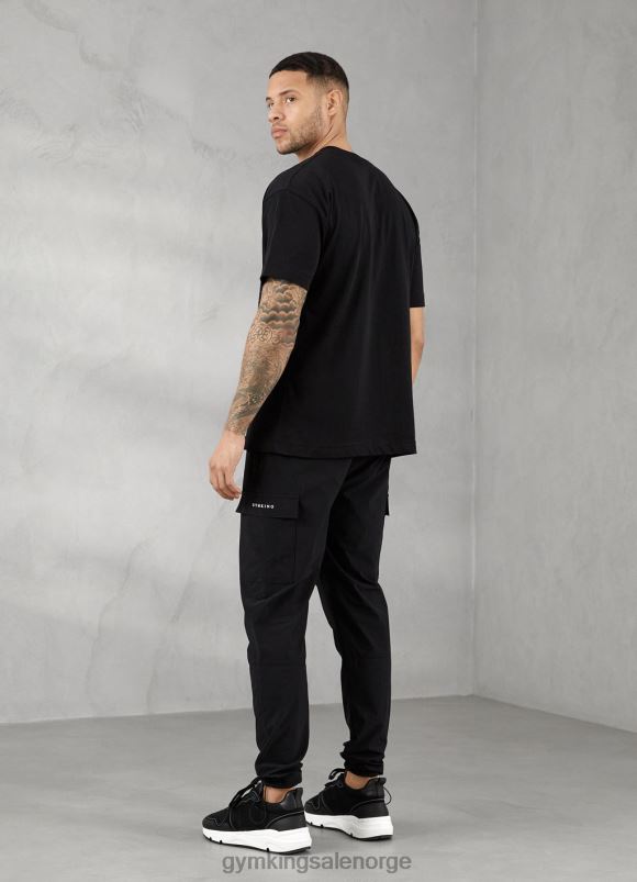 Gym King nyttevevd lastbukse menn P2NZL281 svart klær