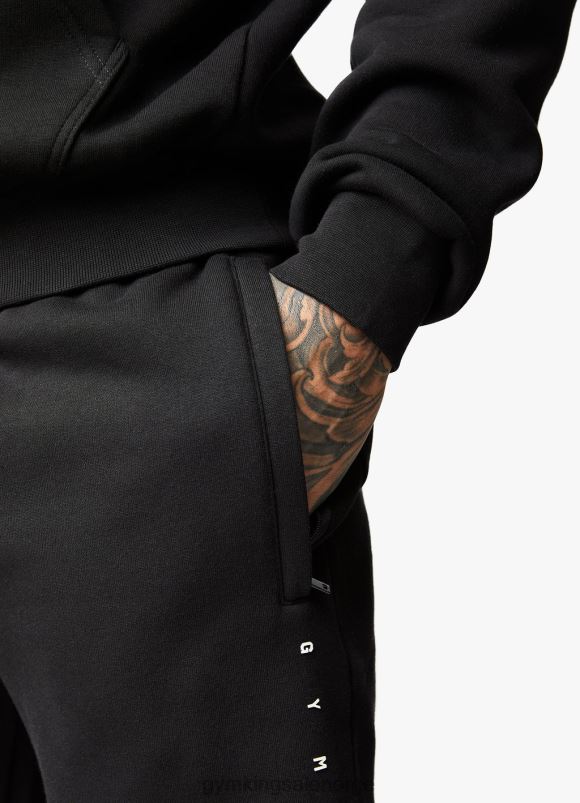 Gym King opprørsjogger menn P2NZL286 svart klær