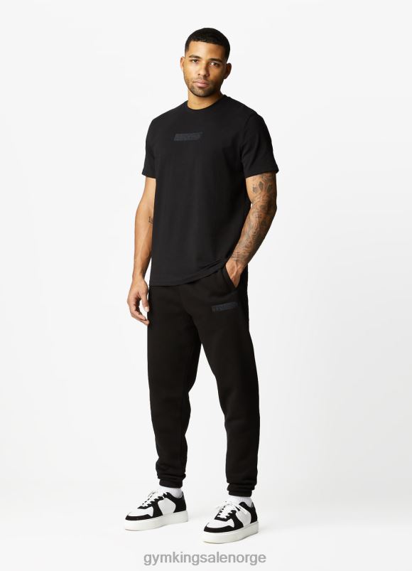 Gym King studiojogger menn P2NZL293 svart klær