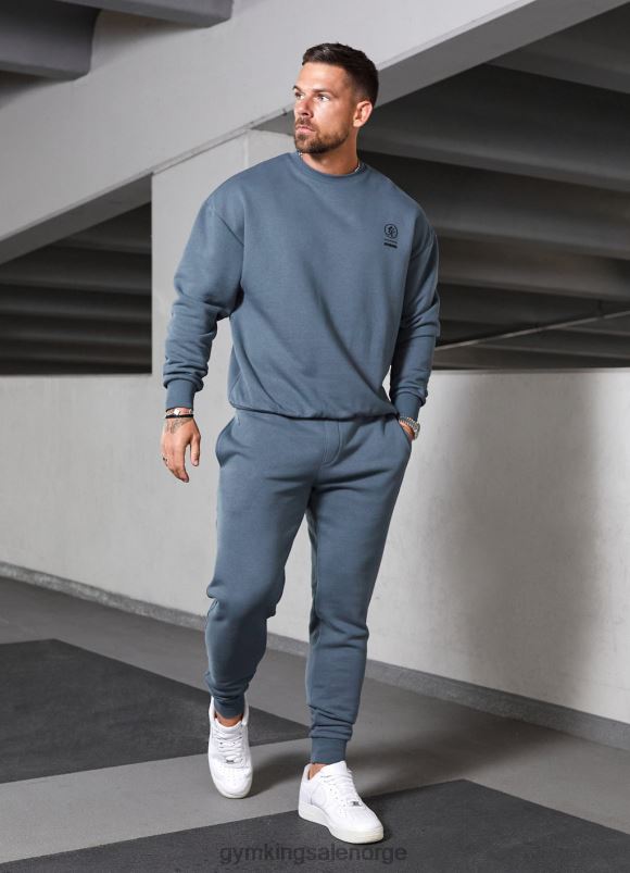 Gym King aventus treningsdress menn P2NZL237 storm blå klær