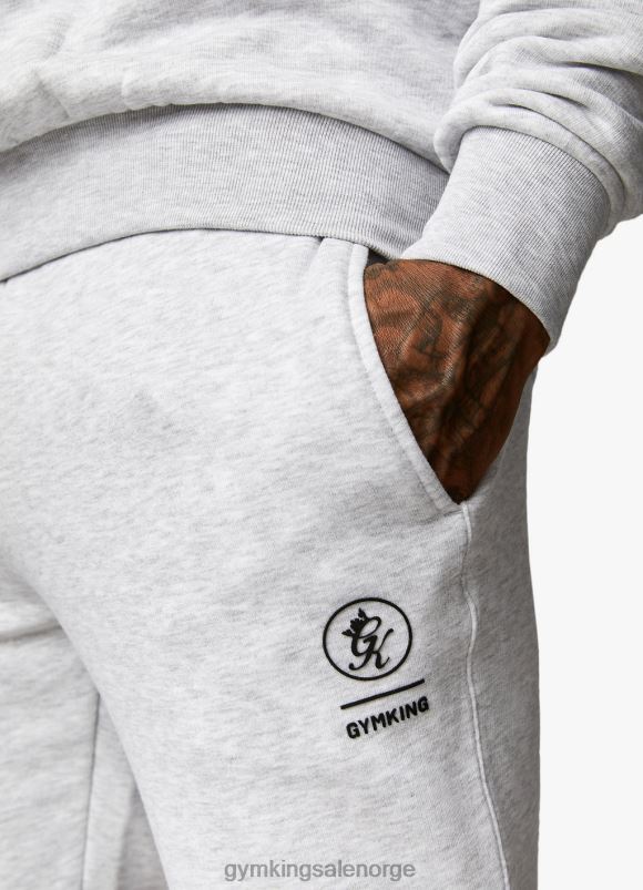 Gym King aventus treningsdress menn P2NZL239 snømergel klær