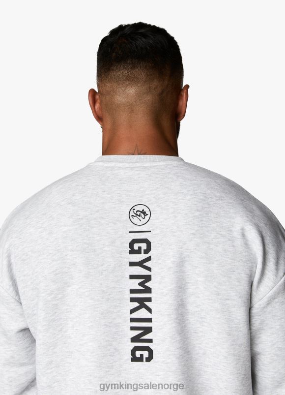 Gym King aventus treningsdress menn P2NZL239 snømergel klær