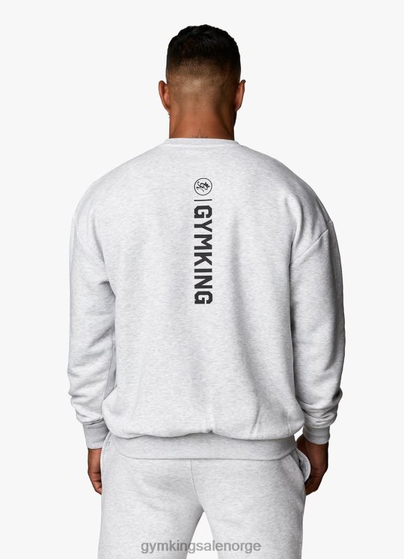 Gym King aventus treningsdress menn P2NZL239 snømergel klær