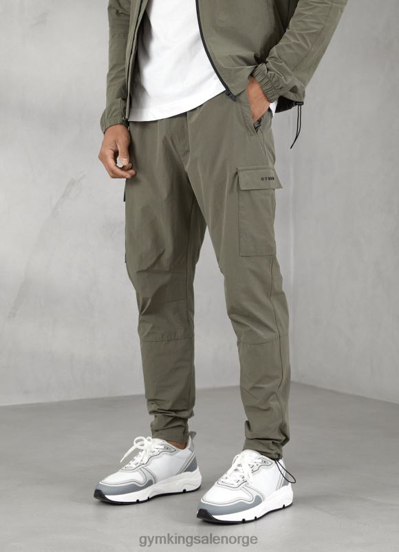 Gym King bruksvevd treningsdress menn P2NZL248 oliven klær