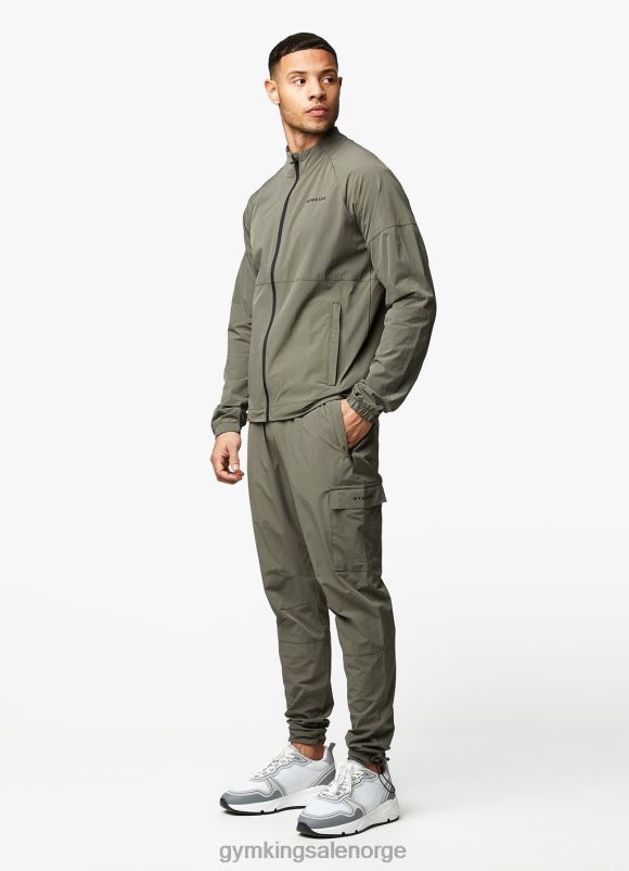 Gym King bruksvevd treningsdress menn P2NZL248 oliven klær