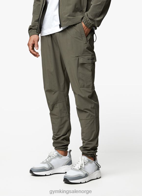 Gym King bruksvevd treningsdress menn P2NZL248 oliven klær