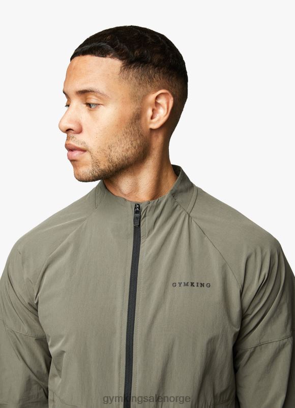 Gym King bruksvevd treningsdress menn P2NZL248 oliven klær