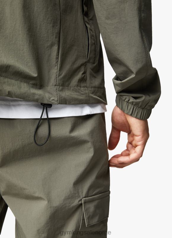 Gym King bruksvevd treningsdress menn P2NZL248 oliven klær