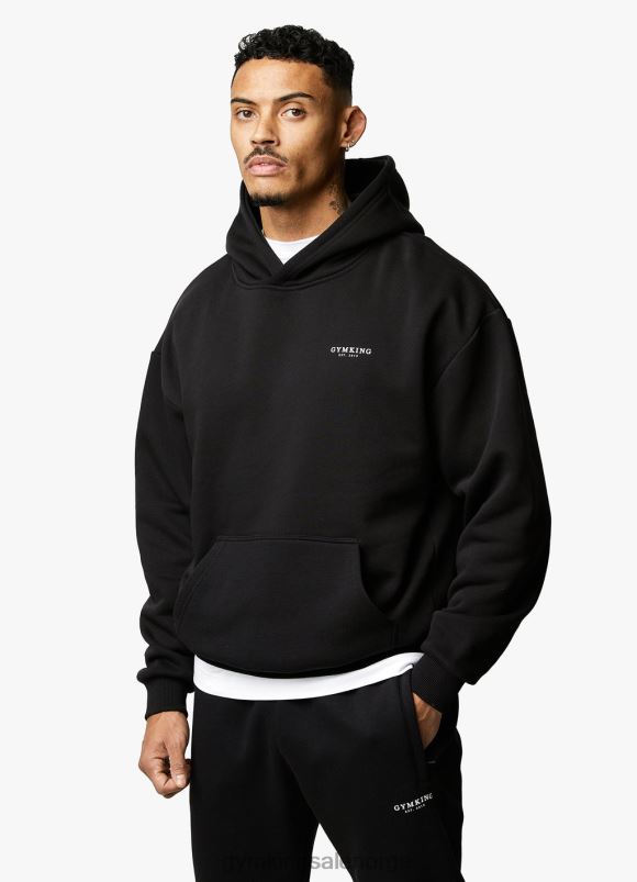 Gym King etablert treningsdress menn P2NZL251 svart klær