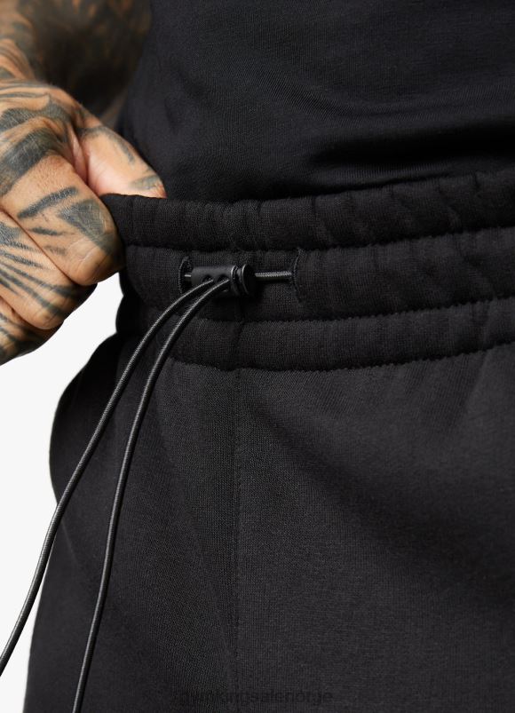 Gym King treningsdress i rebellion fleece menn P2NZL250 svart klær