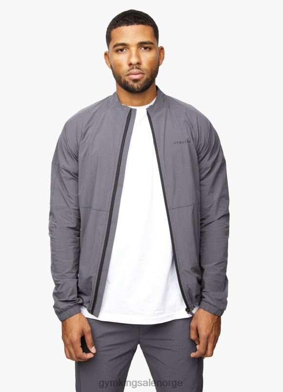 Gym King bruksvevd bombefly menn P2NZL265 grafitt klær