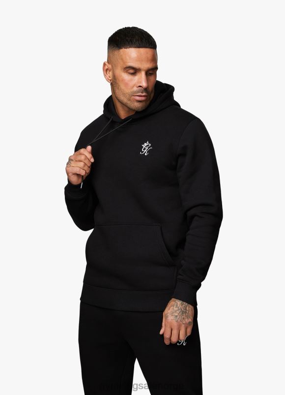 Gym King fundamental fleecehette menn P2NZL158 svart klær