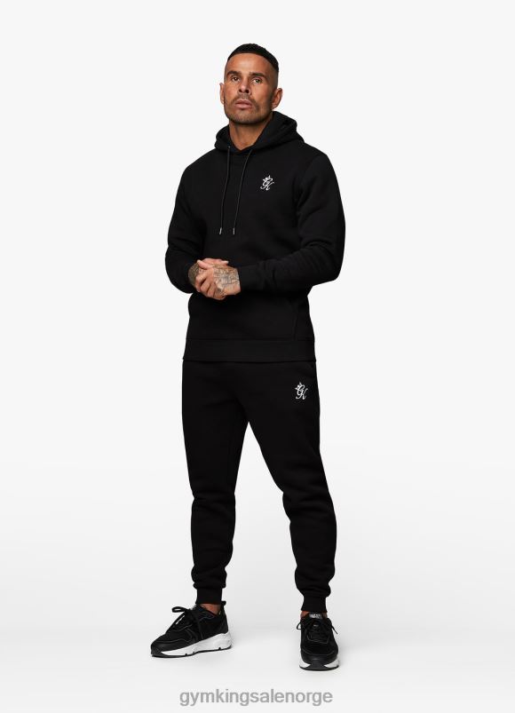 Gym King fundamental fleecehette menn P2NZL158 svart klær