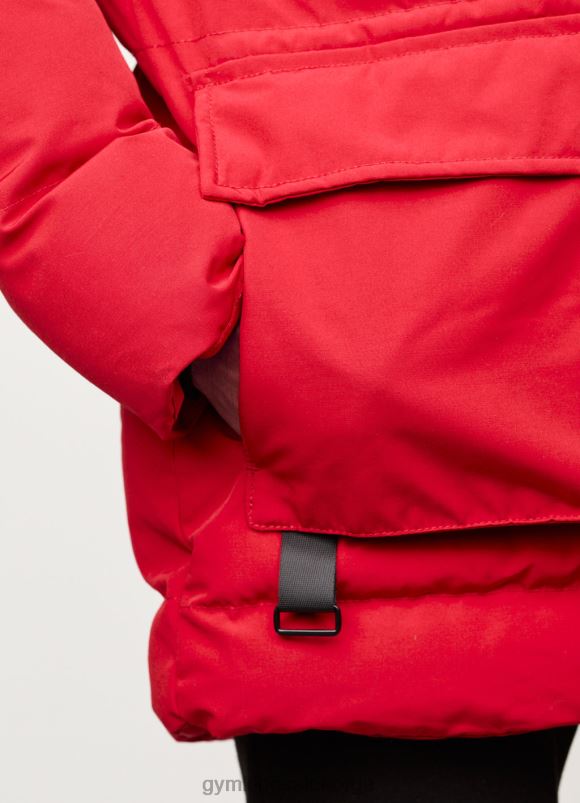Gym King isteknologisk puffer menn P2NZL307 rød klær