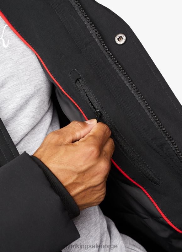 Gym King isteknologisk puffer menn P2NZL311 svart klær