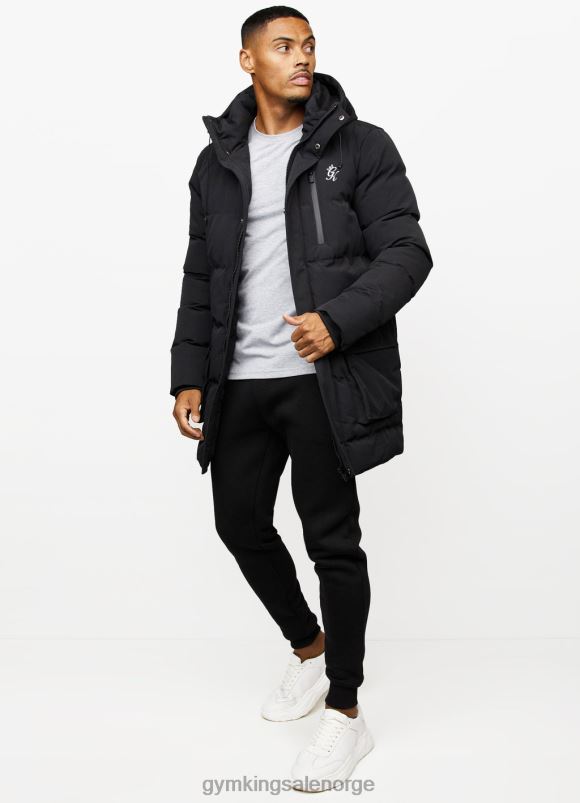 Gym King isteknologisk puffer menn P2NZL311 svart klær