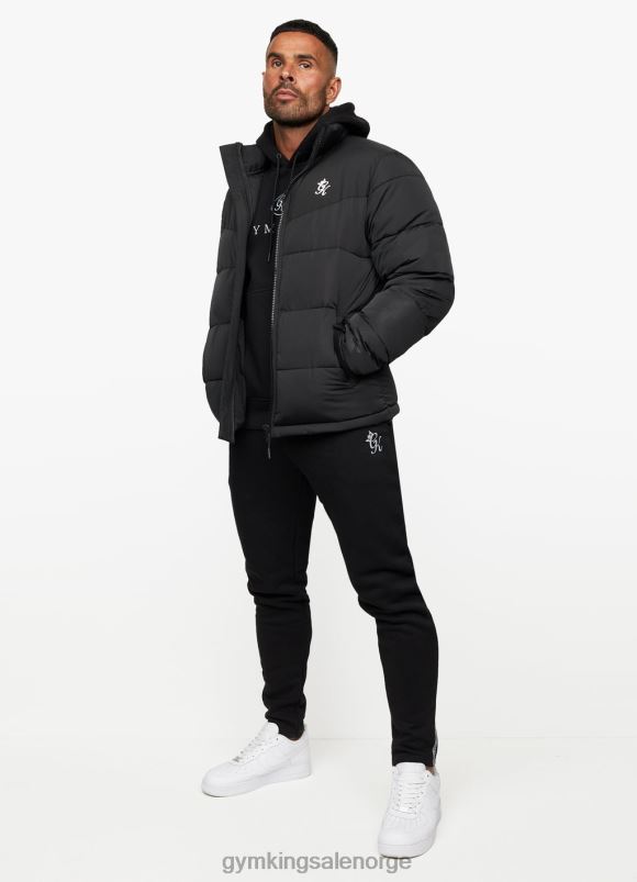 Gym King resolut puffer menn P2NZL305 svart klær