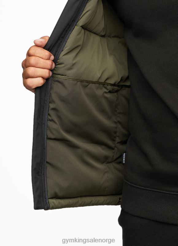 Gym King resolut puffer menn P2NZL306 svart/khaki klær