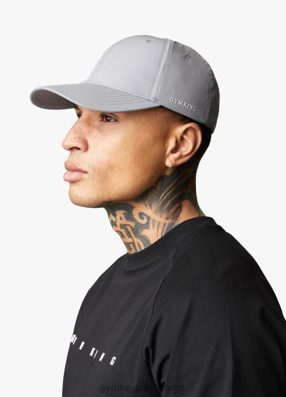 Gym King lineær hette unisex P2NZL644 lysegrå tilbehør