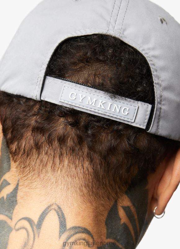 Gym King lineær hette unisex P2NZL644 lysegrå tilbehør